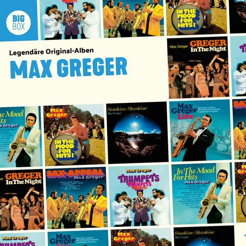 Max Greger - BIG BOX - Legendäre Original-Alben (2023)